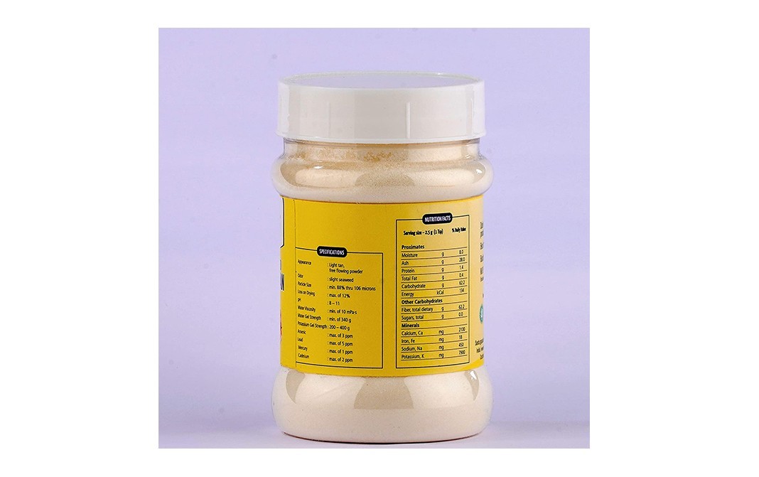 Meron Pure Semi-Refined Carreageenan   Jar  100 grams